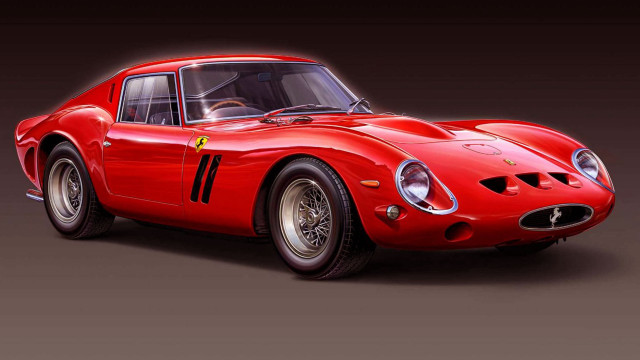 Red sports car studio black #7 free wallpaper - medium preview image
