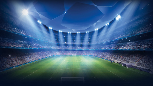 Stadium green field lights crowd #2 free wallpaper - medium preview image