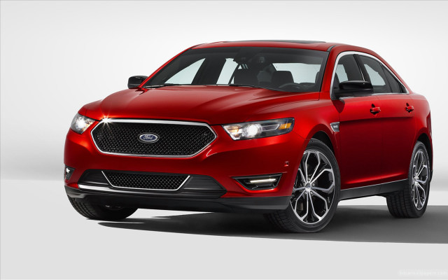 Red ford taurus black rim free wallpaper - medium preview image
