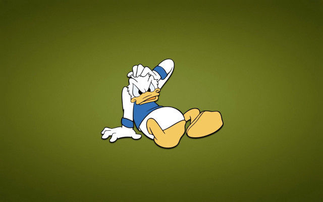 Cartoon character laying ground head free wallpaper - medium preview image