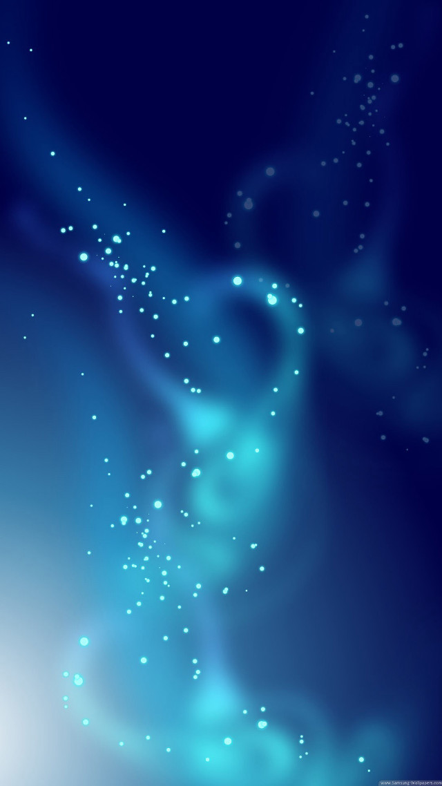 Blue background bubbles stars swirling free wallpaper - medium preview image