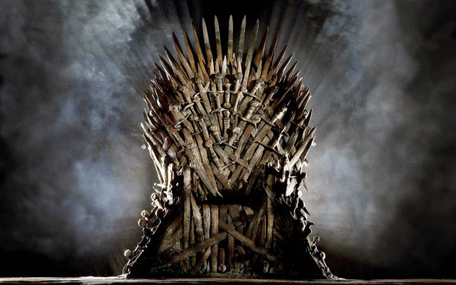 Game throne wooden floor dark free wallpaper for desktop - medium preview image