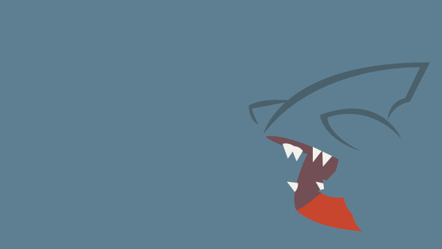 Shark mouth open teeth wide free wallpaper - medium preview image