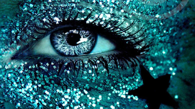 Glitter face star eye person free wallpaper - medium preview image