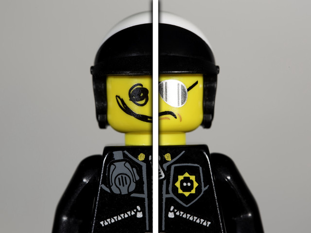 Lego man helmet sword hands free wallpaper - medium preview image