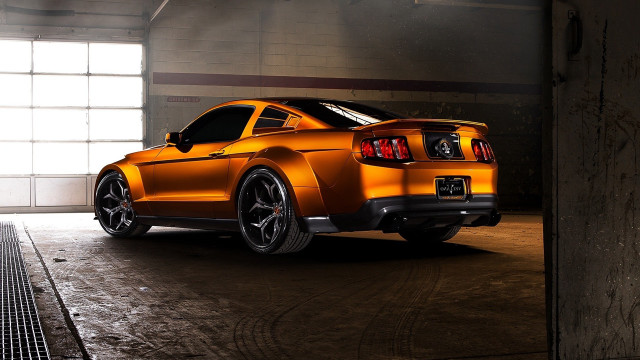 Car parked garage smoke trunk free wallpaper - medium preview image