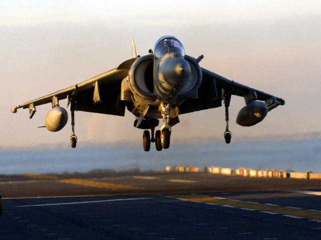 Jet taking off airport runway free wallpaper - medium preview image