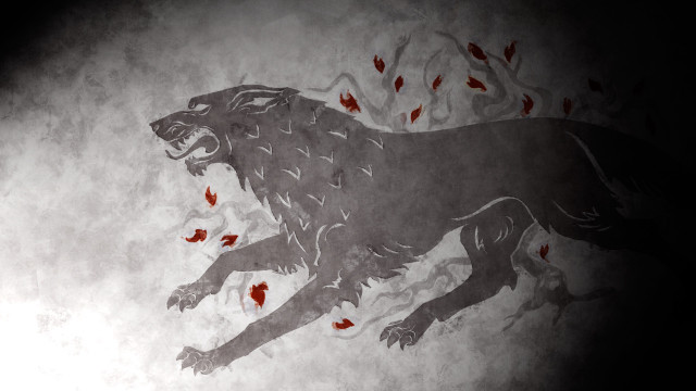 Lion red spots drawing face free wallpaper - medium preview image