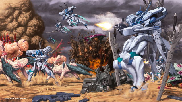 Desert group people guns air free wallpaper - medium preview image