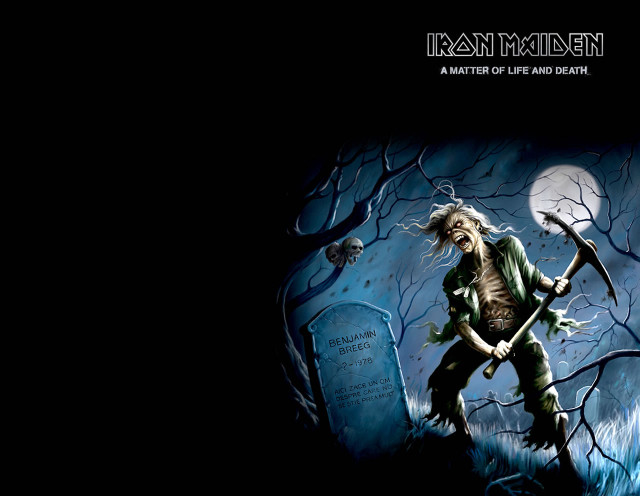 Man hammer skull graveyard full free wallpaper - medium preview image