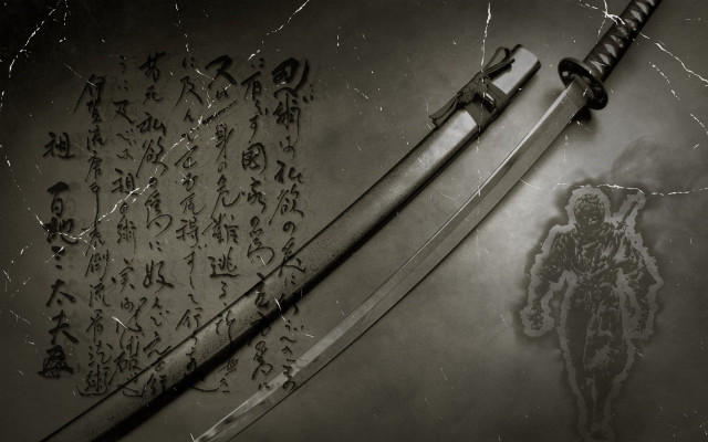 Sword writing sword middle free wallpaper - medium preview image