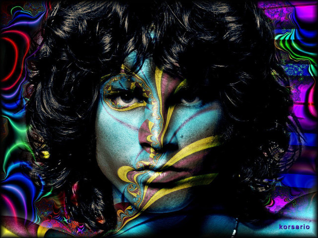 Woman face paint colorful background free wallpaper - medium preview image