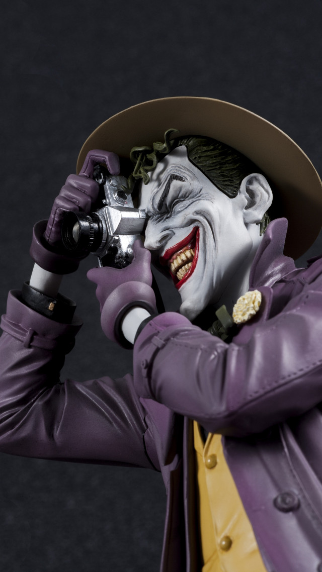 Joker statue man camera hat free wallpaper - medium preview image