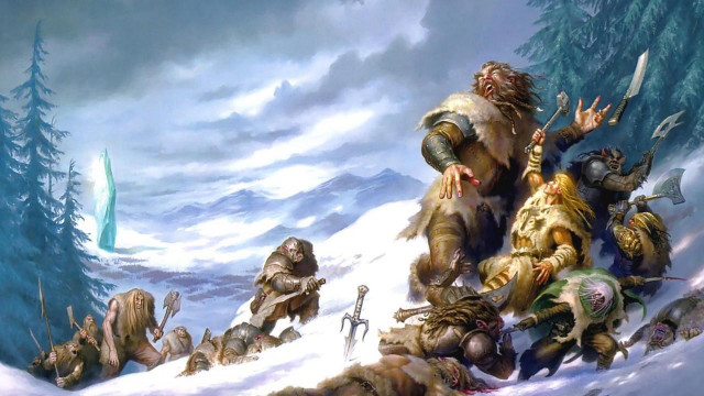 People snow monster background man free wallpaper - medium preview image