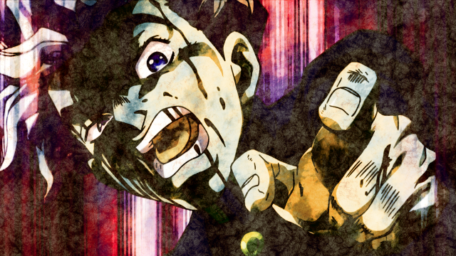 Man mouth open hand side free wallpaper - medium preview image