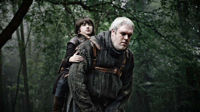 Man woman forest trees child free wallpaper - medium preview image