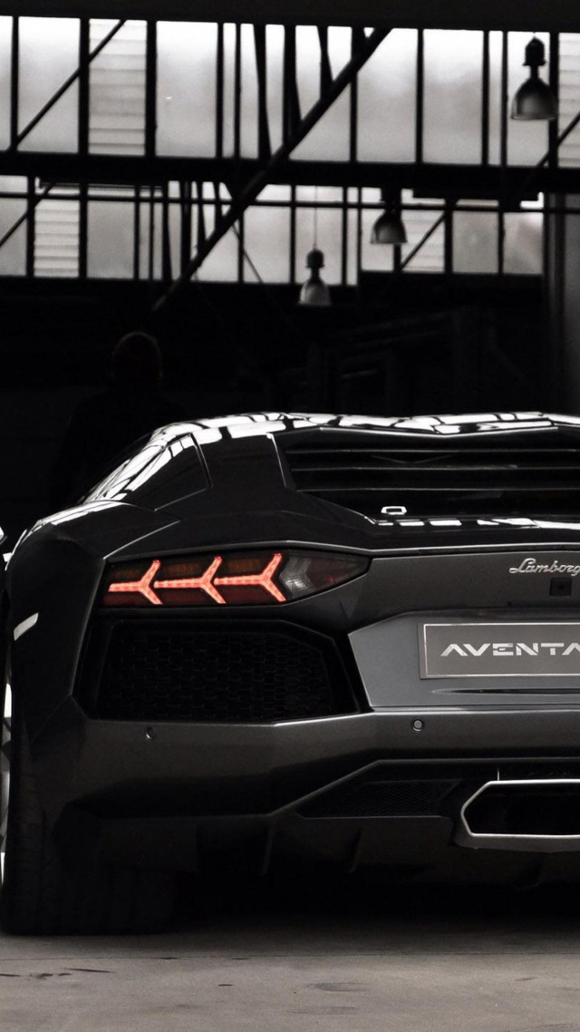 Black sports car garage red #7 free wallpaper - medium preview image