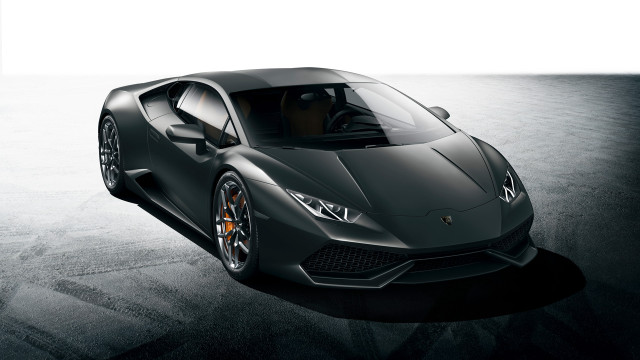 Grey sports car studio white free wallpaper - medium preview image
