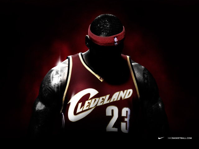 Basketball player red headband black free wallpaper - medium preview image