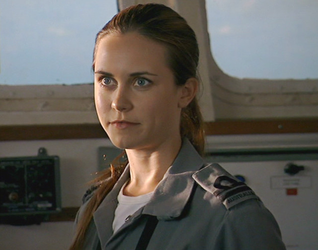 Woman uniform boat cabin window free wallpaper - medium preview image