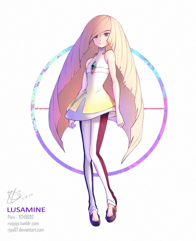 Cartoon girl long hair dress free wallpaper - medium preview image