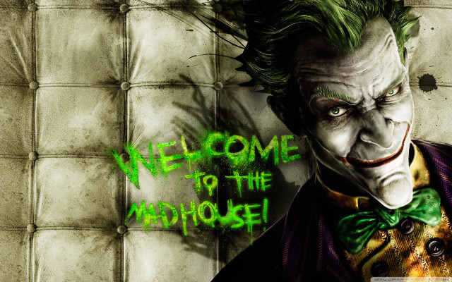 Joker green hair welcome sign #2 free wallpaper - medium preview image