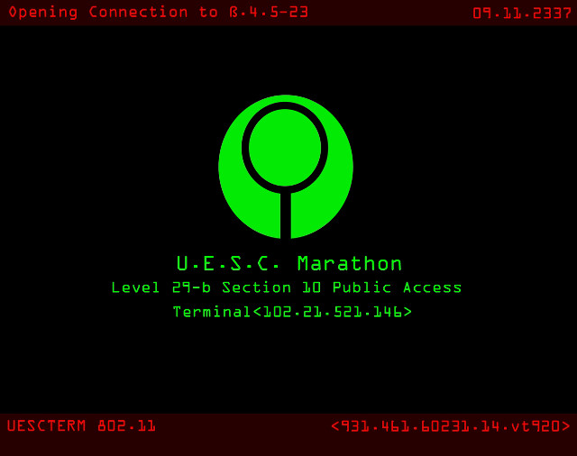 Computer screen green logo red free wallpaper - medium preview image