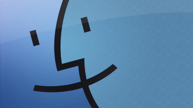 Blue background black white design #2 free wallpaper - medium preview image