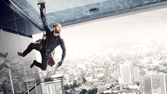Man wet suit suspended high free wallpaper - medium preview image