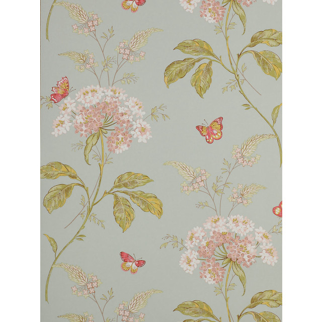 Flower pattern butterflies wallpaper design free wallpaper - medium preview image
