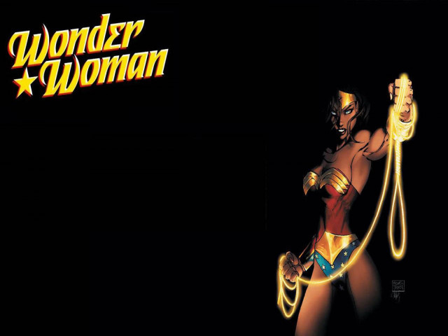 Wonder woman costume whipstick black free wallpaper - medium preview image