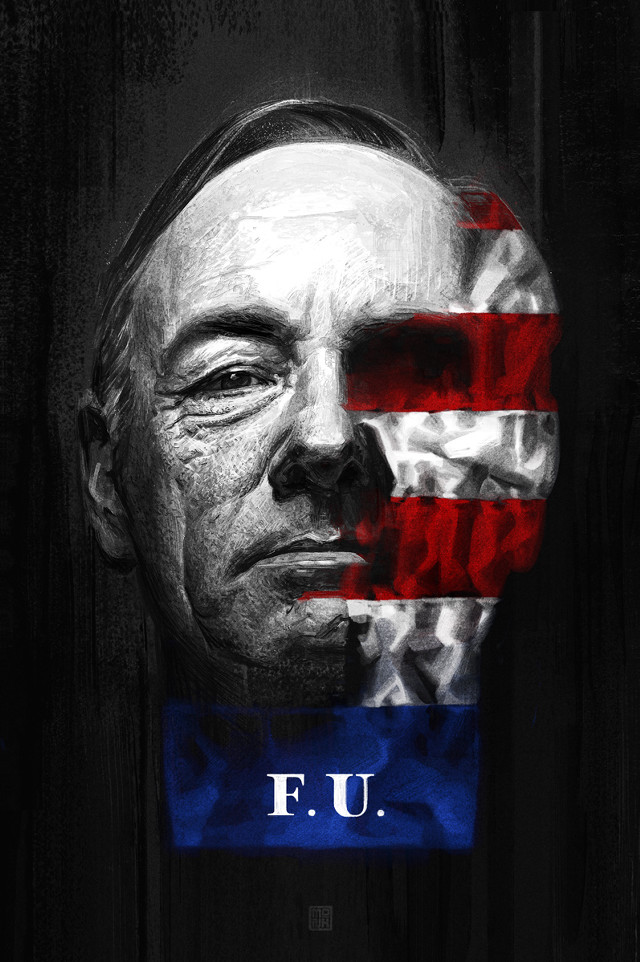 Man flag face fu painting free wallpaper - medium preview image