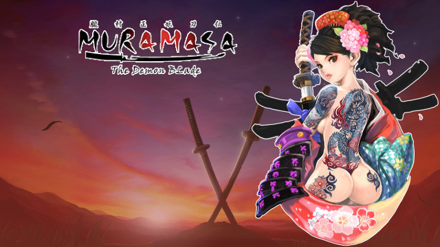 Woman tattoos sword wine bottle free wallpaper - medium preview image
