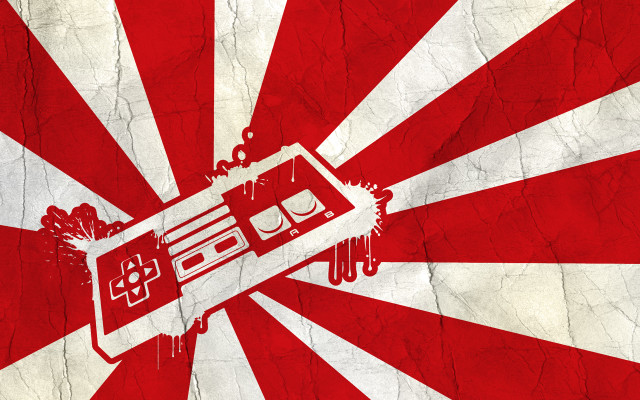 Red white boombox side grungy free wallpaper - medium preview image