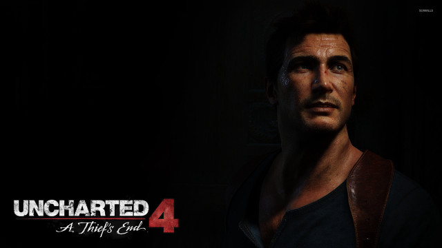 Man black shirt uncharted #4 free wallpaper - medium preview image