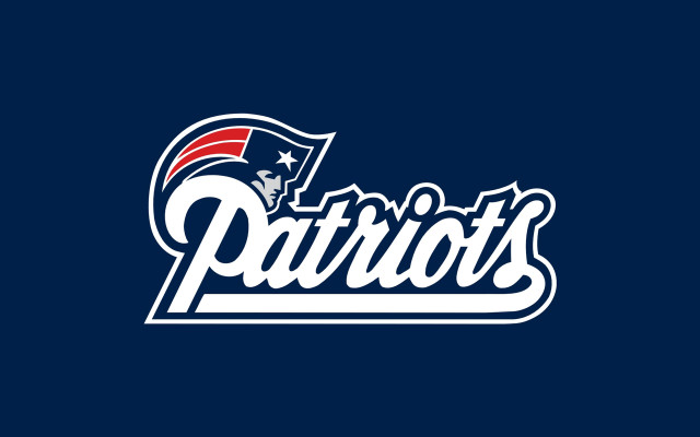 New england patriots logo blue free wallpaper - medium preview image