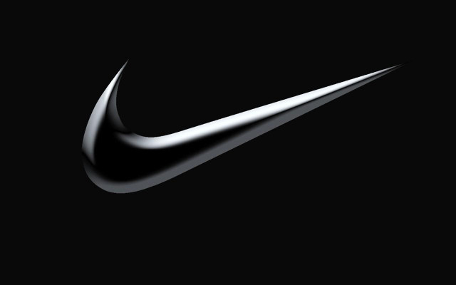 Nike logo greyscale scythe longhair free wallpaper - medium preview image