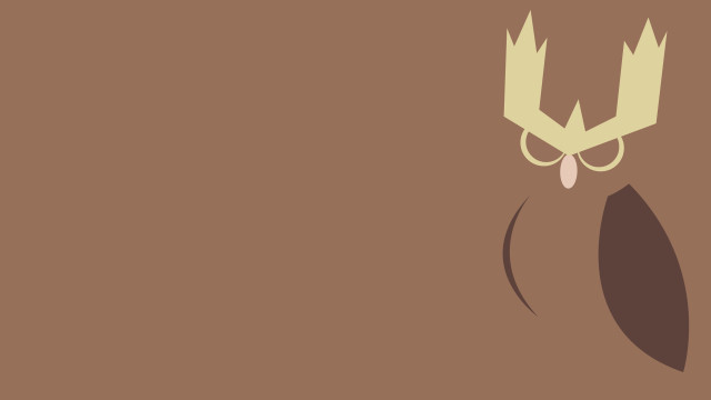 Brown owl horns big nose free wallpaper - medium preview image