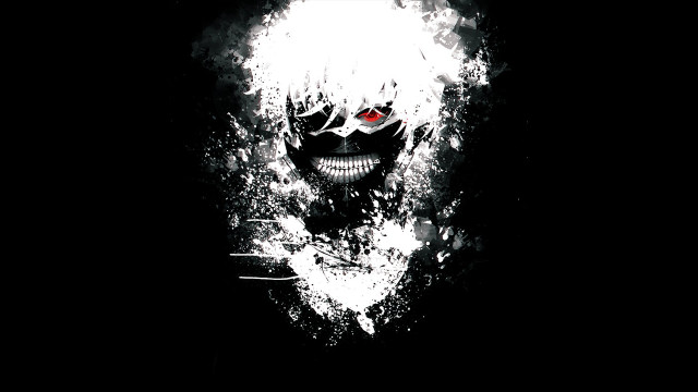 Skull red eyes black background #2 free wallpaper - medium preview image