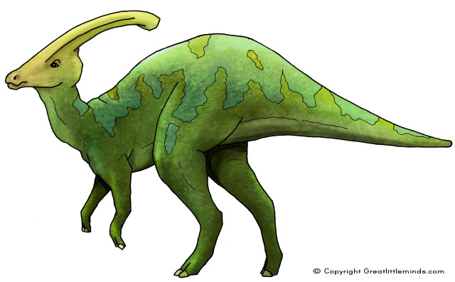 Green dinosaur long neck long free wallpaper - medium preview image
