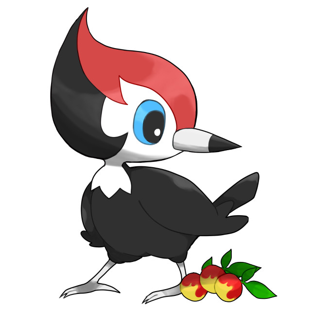 Cartoon bird redhead blueeyes oneleg free wallpaper - medium preview image