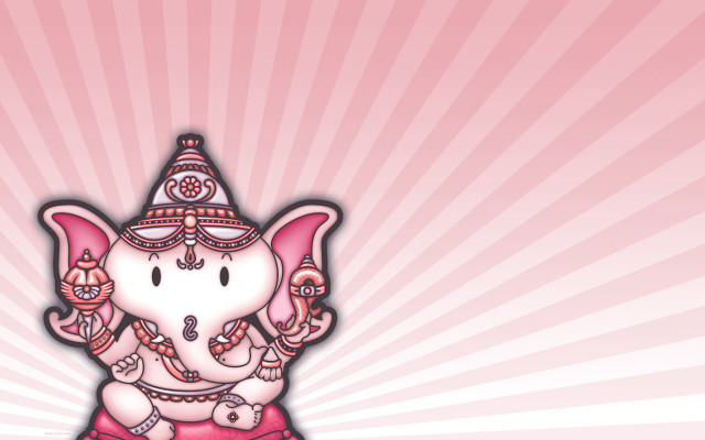 Pink white gandapa background rays free wallpaper - medium preview image