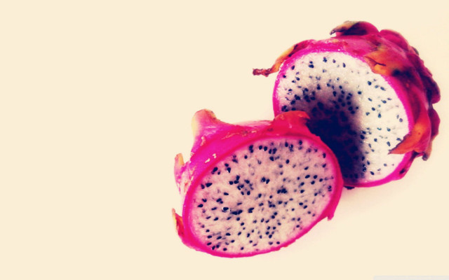 Dragon fruit white background red free wallpaper - medium preview image