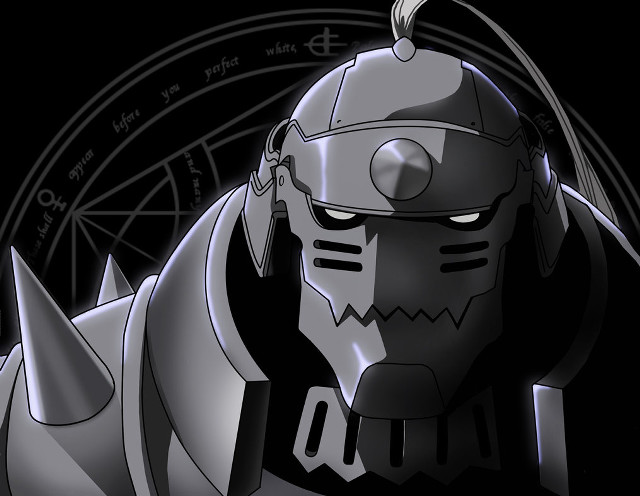 Robot helmet sword stylized image free wallpaper - medium preview image