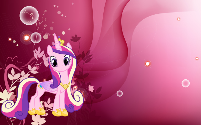 Pink pony tiara flowers neck free wallpaper - medium preview image