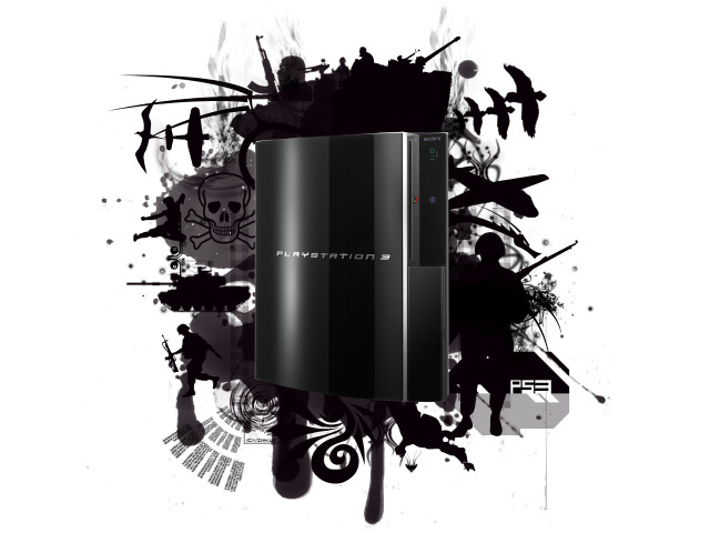 Black white computer case skull free wallpaper - medium preview image