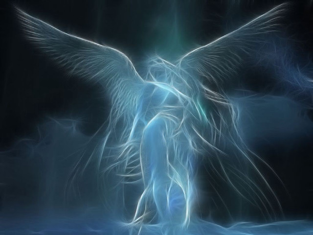 Man with wings in air #2 free wallpaper - medium preview image