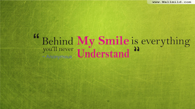 Green background quote behind my free wallpaper - medium preview image