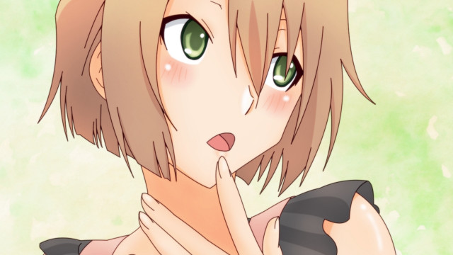 Aguri uchida green eyes black free wallpaper - medium preview image