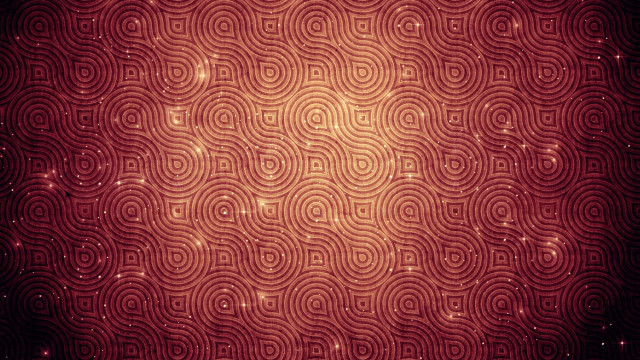 Red background circles stars pattern free wallpaper - medium preview image